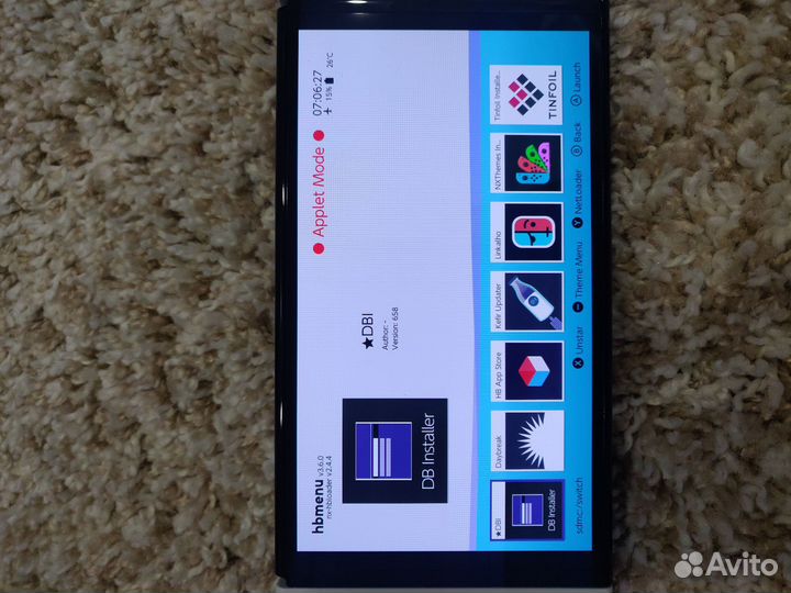 Nintendo switch oled прошитый новый