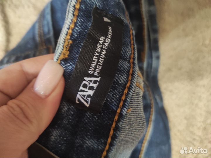 Джинсы zara мужские размер 34