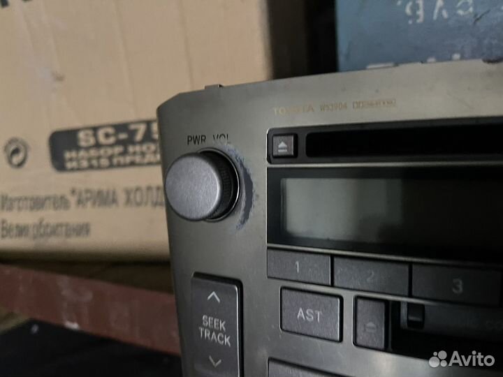 Магнитола toyota avensis рест дорест