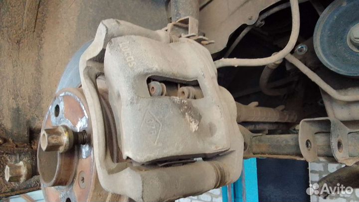 Суппорт рено логан 1 невентилируемый