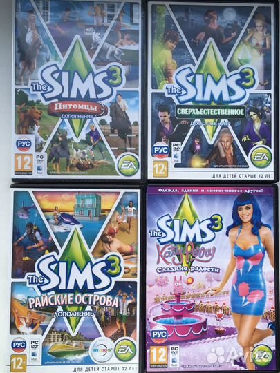 Новый Sims 3 лицензия - оригинал с кодами