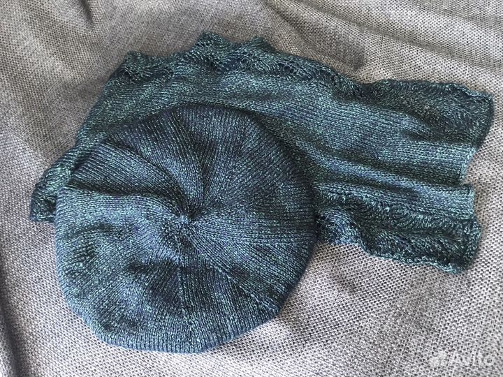 Берет и шарф