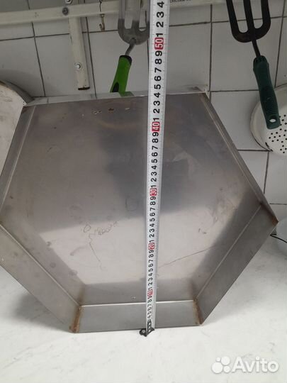 Емкость из пищевой нержавейки б/у для хоз. нужд