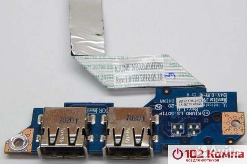 Плата расширения USB ноутбука Lenovo IdeaPad S10-2