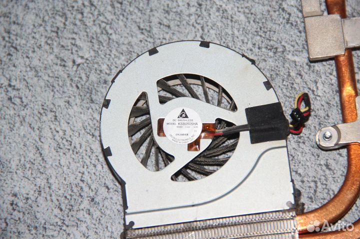 Система охлаждения HP DV6-3000