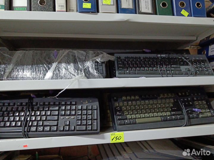 Клавиатуры USB проводные б/у