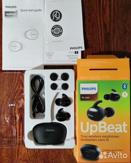 Наушники беспроводные Philips TWS SHB2505 Black