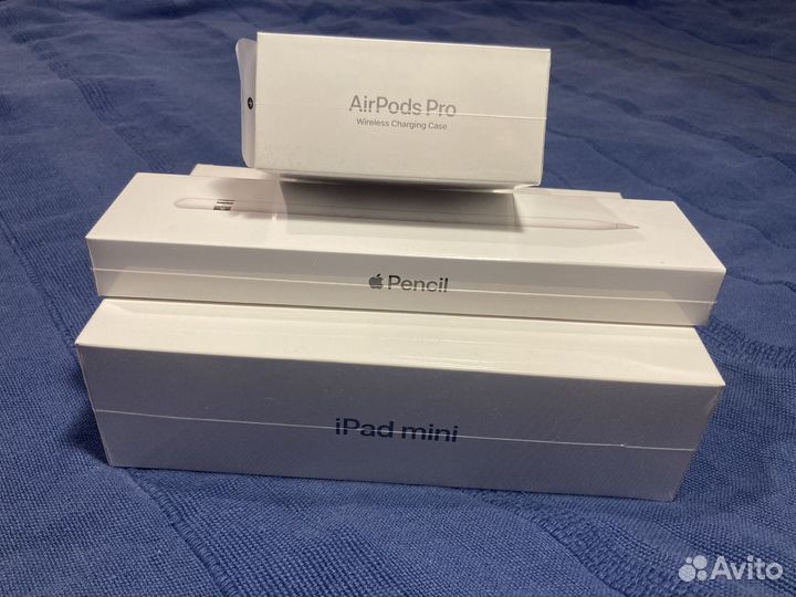 iPad mini Cellular 256гб Airpods Pro Apple Pencil