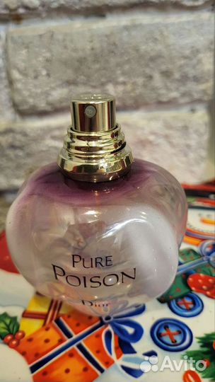 Christian dior pure poison остаток от 30 мл