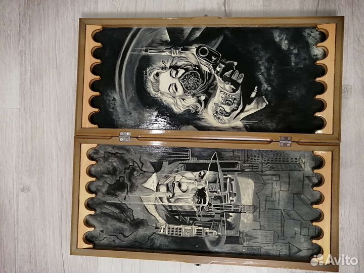 Нарды ручной работы