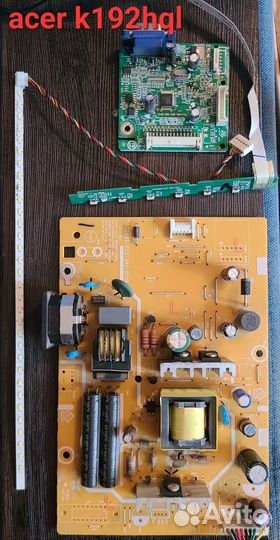 Запчасти от ЖК монитора acer