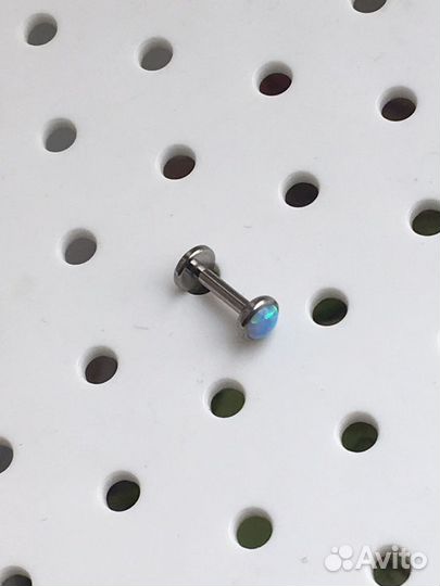 Серьга для пирсинга трагус, козелок, для языка