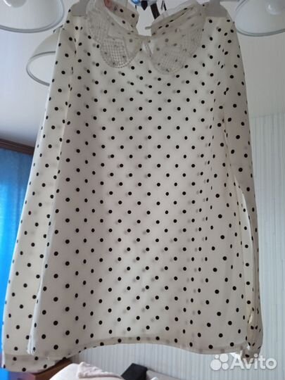 Блузка белая для девочек