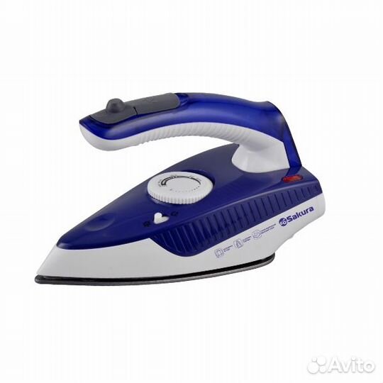 Утюг дорожный электро 1000Вт нержавейка. 3069