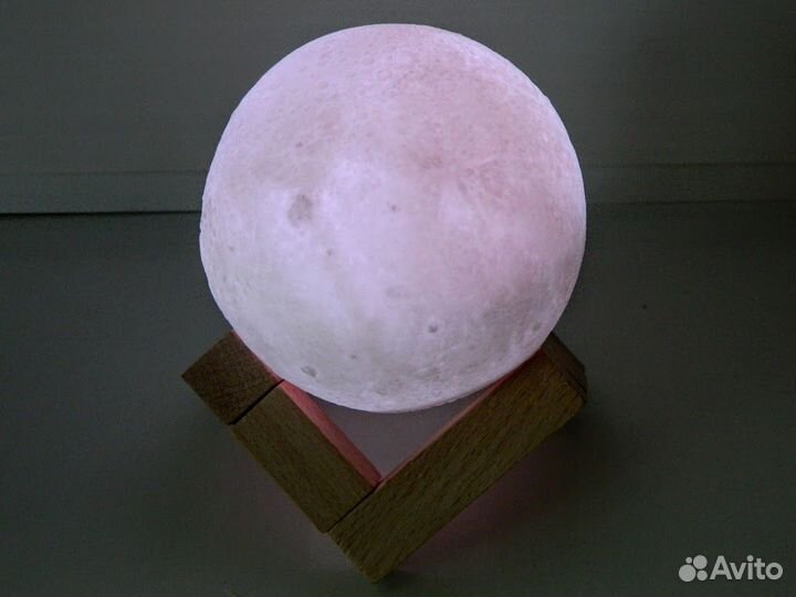 Светильник лампа ночник Луна