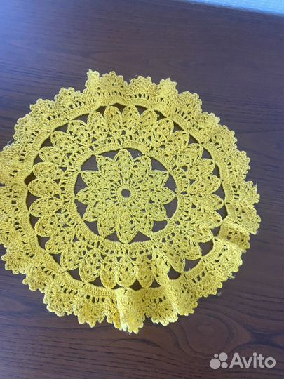 Салфетки вязанные крючком