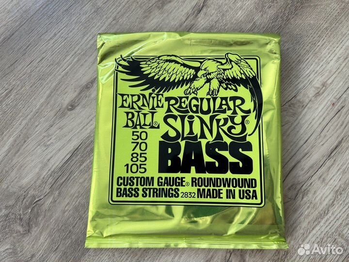 Струны для баса Ernie Ball Regular Slinky 50-105