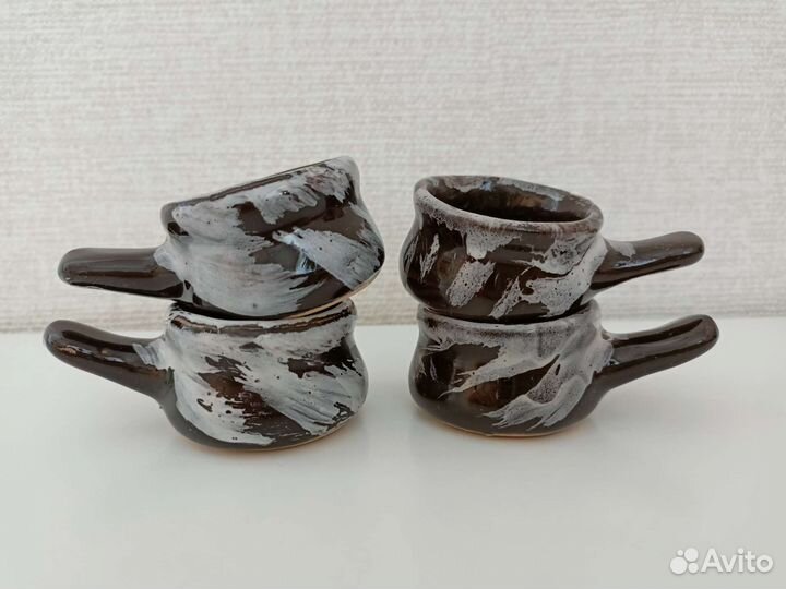 Стопки глиняные