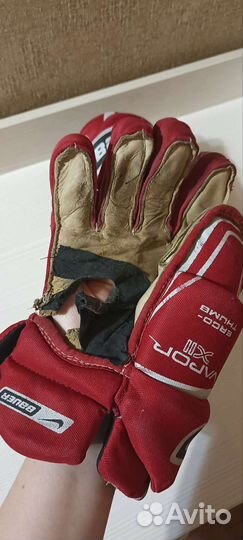 Краги хоккейные bauer