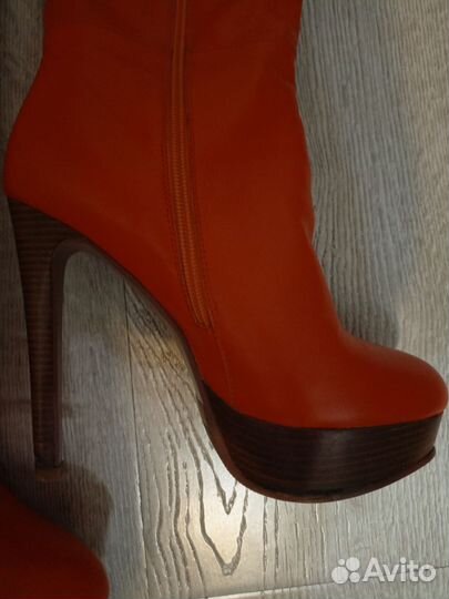 Сапоги женские натуральная кожа