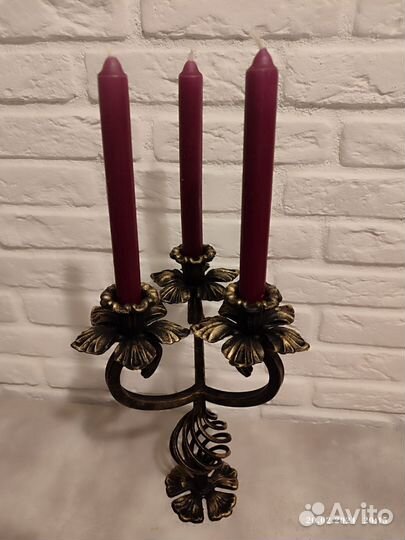 Подсвечник кованый (канделябр)