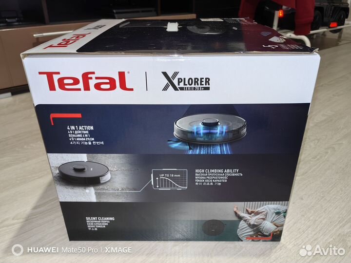 Робот-пылесос Tefal X-Plorer Serie 75 S+