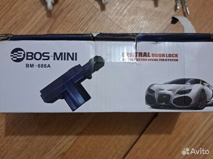 Центральный замок для автомобиля. BOS-mini BM-686A