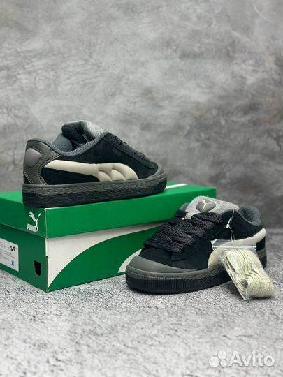 Кроссовки puma suede xl black