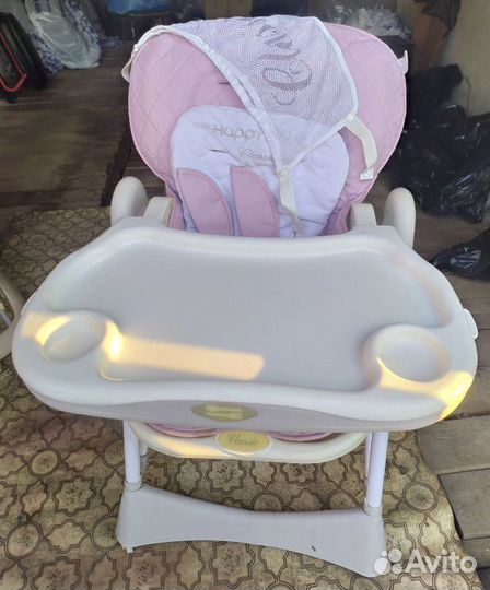 Стульчик для кормления happy baby william