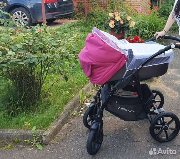 Коляска 2 в 1 riko с доп. акссесуарами и смесью