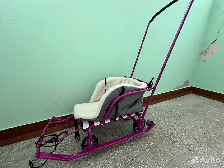 Коляска санки