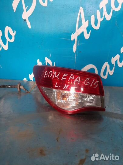 Фонарь задний левый Ниссан Альмера G15
