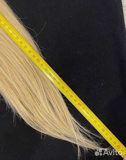 Волосы для наращивания 60 см бу