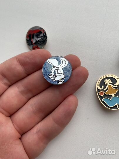 Значки СССР - мультфильмы, ну погоди