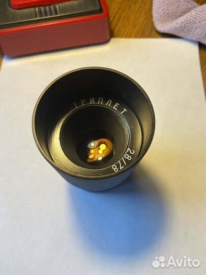 Объектив проекционный Триплет 2,8/78