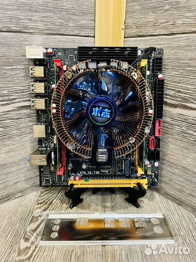 Комплект x79 2011 Xeon 2650v2 16gb DDR3 Кулер