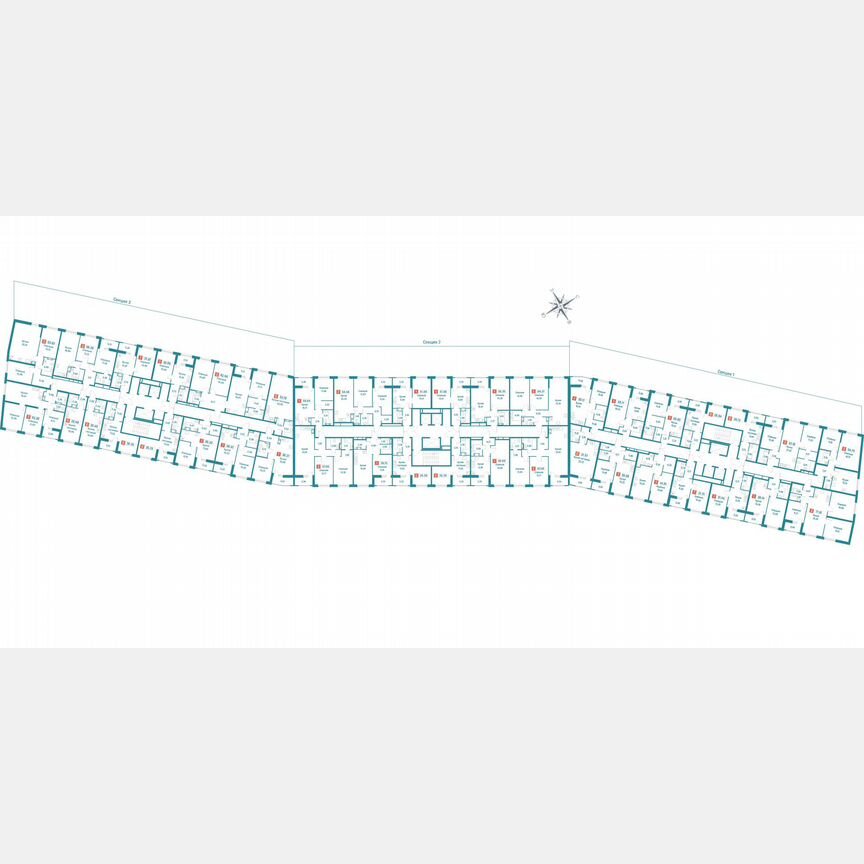 1-к. квартира, 41,9 м², 2/18 эт.