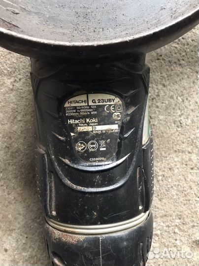 Ушм болгарка Hitachi 230