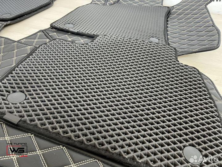 Ковры в салон Toyota Land Cruiser 200 LX570 BD89