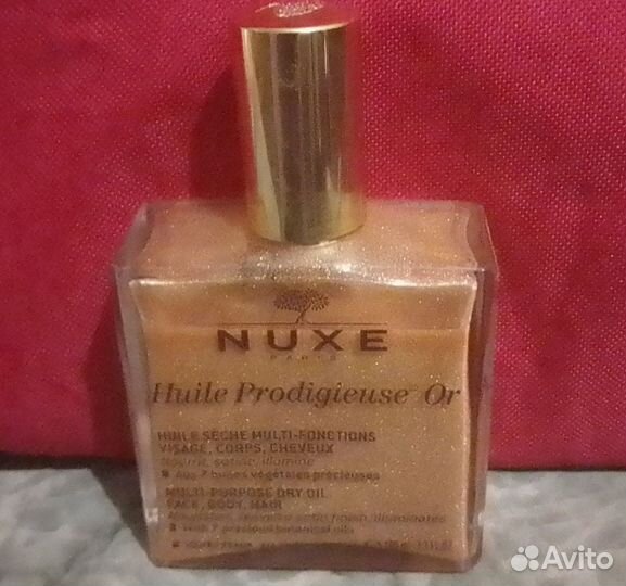 Сухое мерцающее масло Nuxe Paris оригинал 100ml