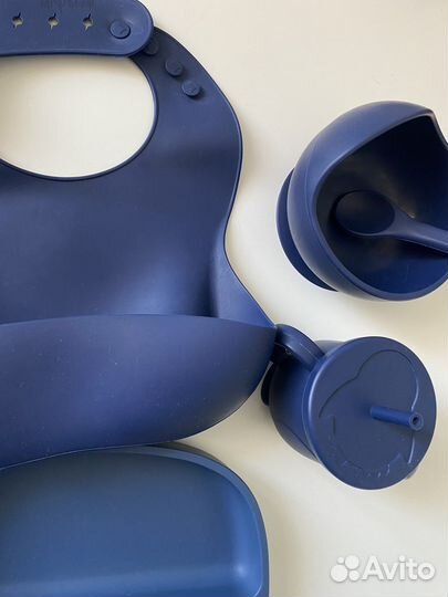 Детская силиконовая посуда