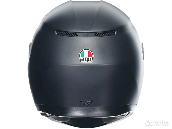 Шлем AGV K-3 Matt Black, черный матовый XL