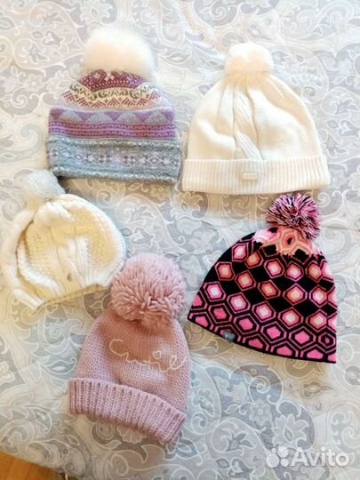 Шапки для девочки р. 52-54, 568