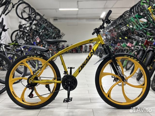 Велосипед на литье