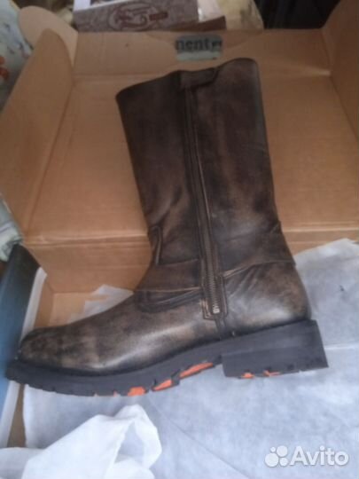 Мотоботы байкера новые сапоги 45 размер