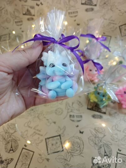 Мыло ручной работы дракон