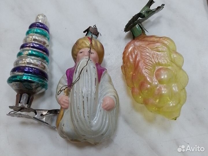 Елочные игрушки СССР одним лотом