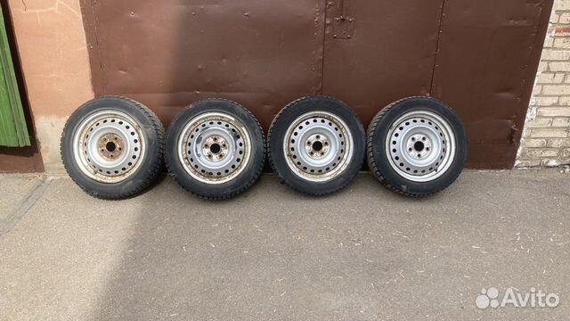 Nokian Hakkapeliitta 205 55 r16 на дисках