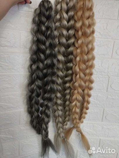 Съёмные 3 d косы