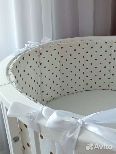 Бортики в кроватку новые